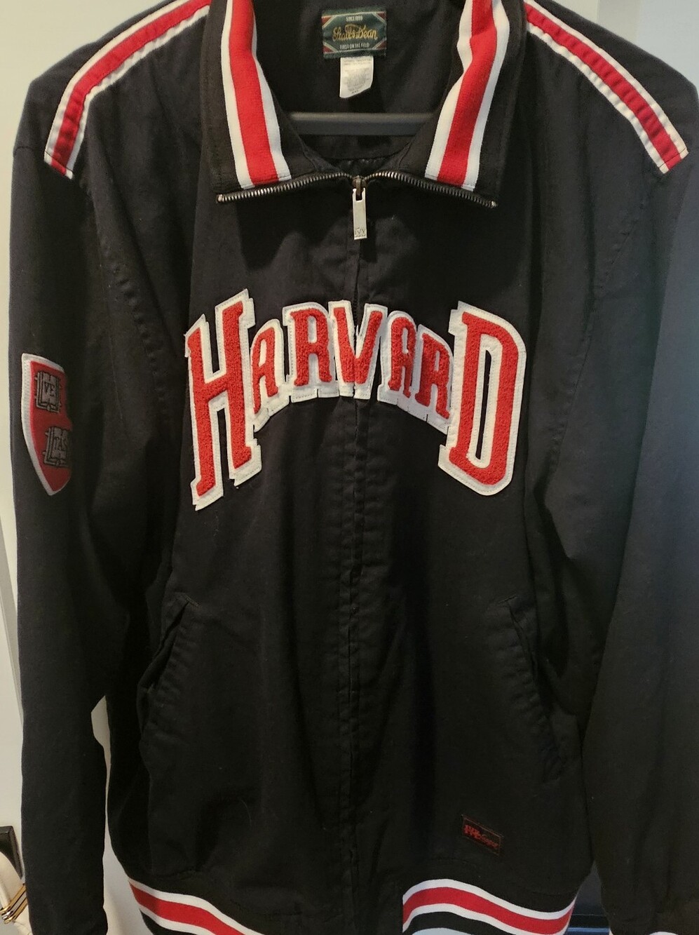 Stall & Dean "First on the Field" Harvard University Varsity Jacket 4XL